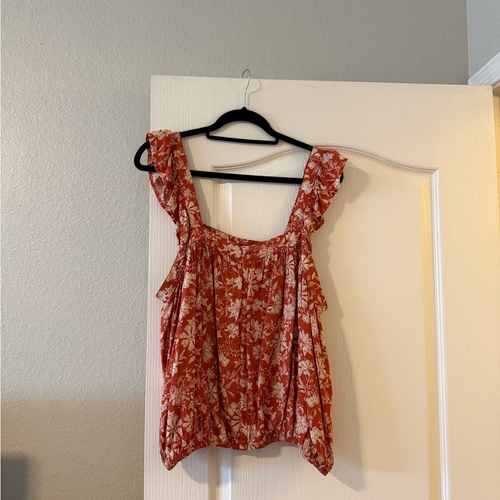 Melrose and Market Floral Blouse